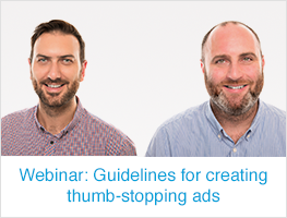 Webinar: Guidelines for creating thumb-stopping ads