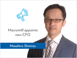 Press release: Macromill Group appoints Masahiro Shimizu as CFO