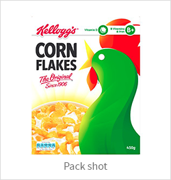 Optimizing hero ecommerce product images: Kellogs example