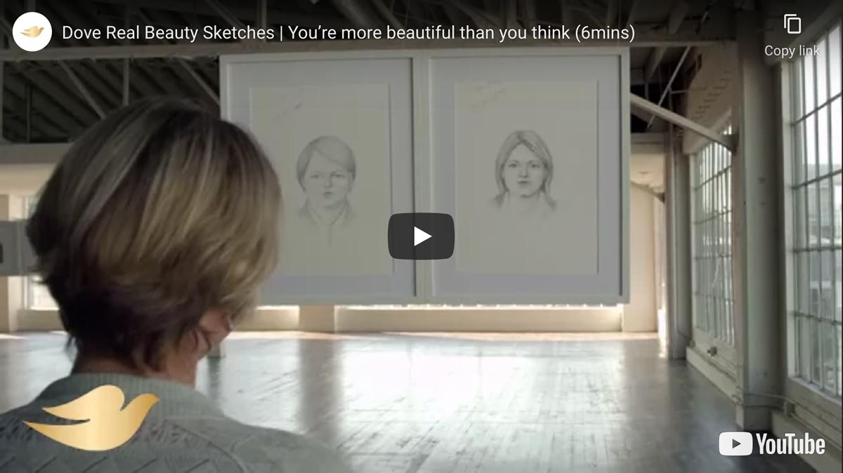 Dove Real beauty sketches: You are more beautiful than you think