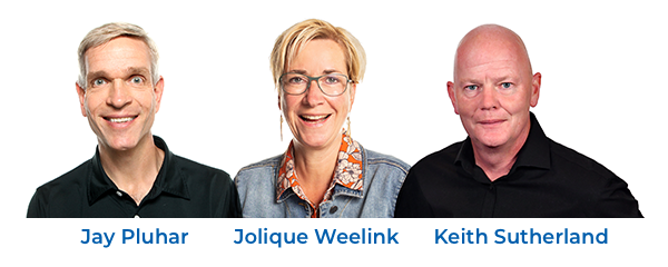 MetrixLab experts: Jay Pluhar, Jolique Weelink and Keith Sutherland