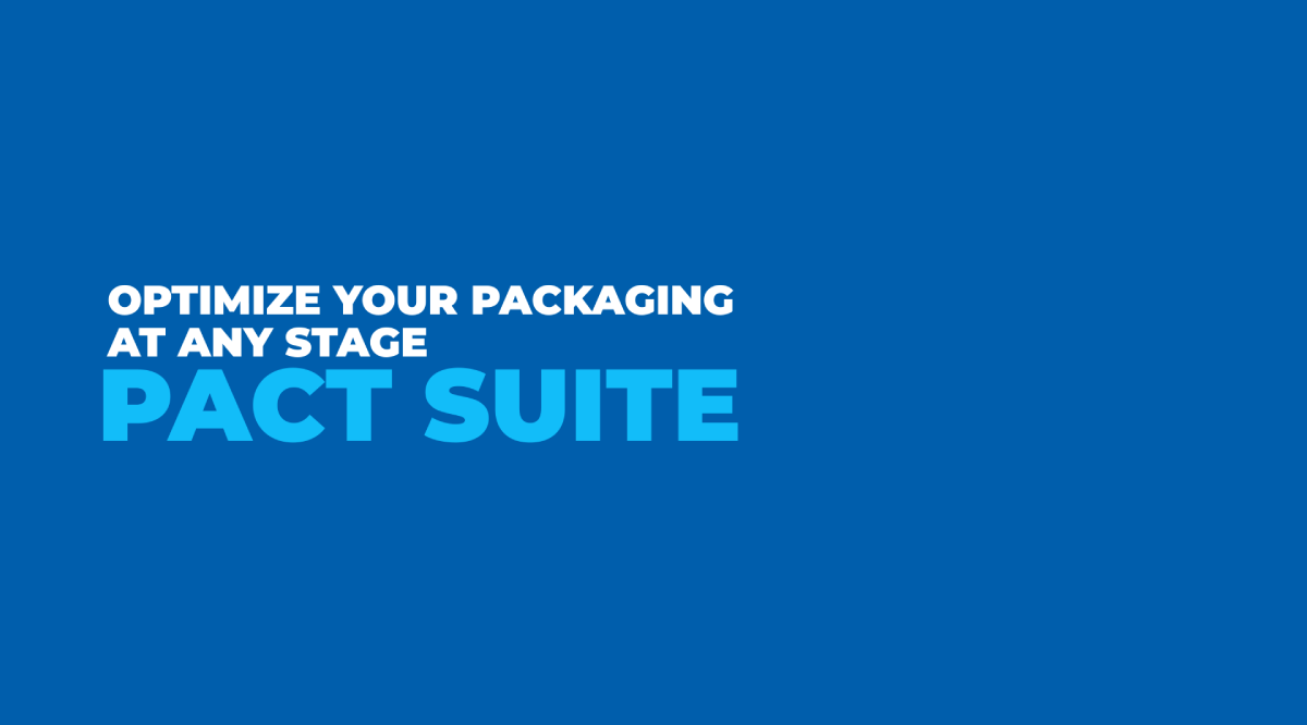 Optimize your packaging at any stage: PACT SUITE