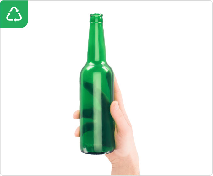 reusable glass bottles