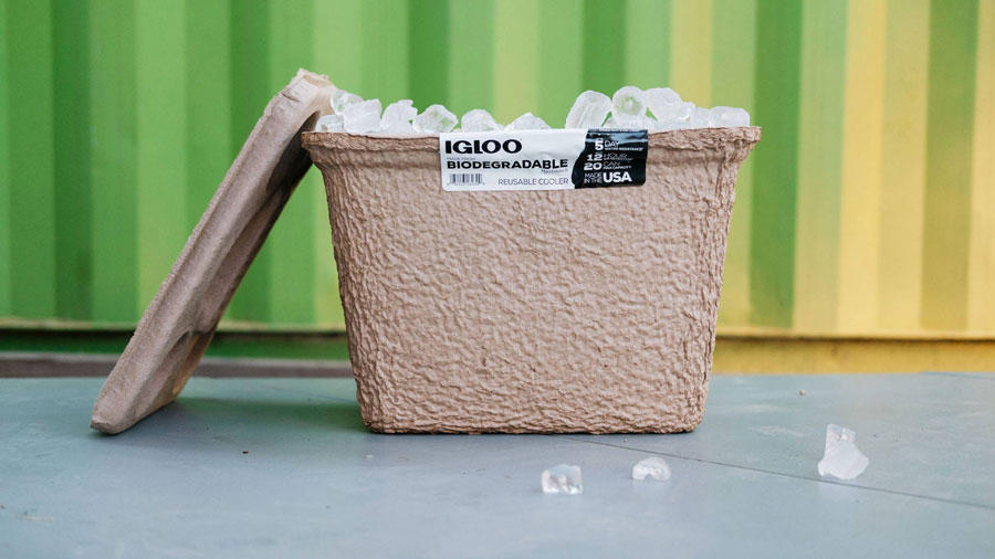 biodegradable igloo