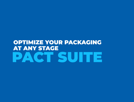 Optimize your packaging at any stage PACT SUITE