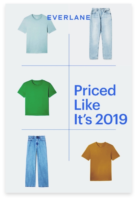 Priced like in 2019